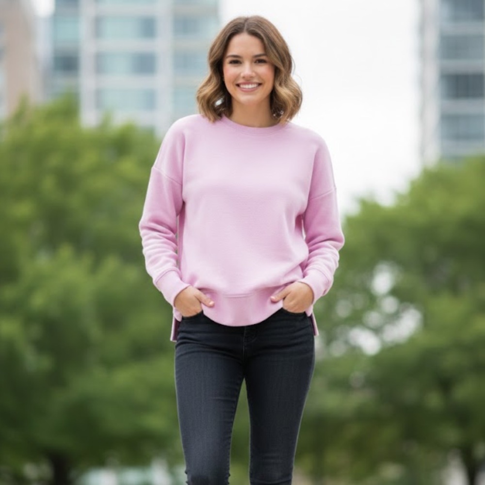 NWT‎ Ideology Women's Pink Sweater size 1X